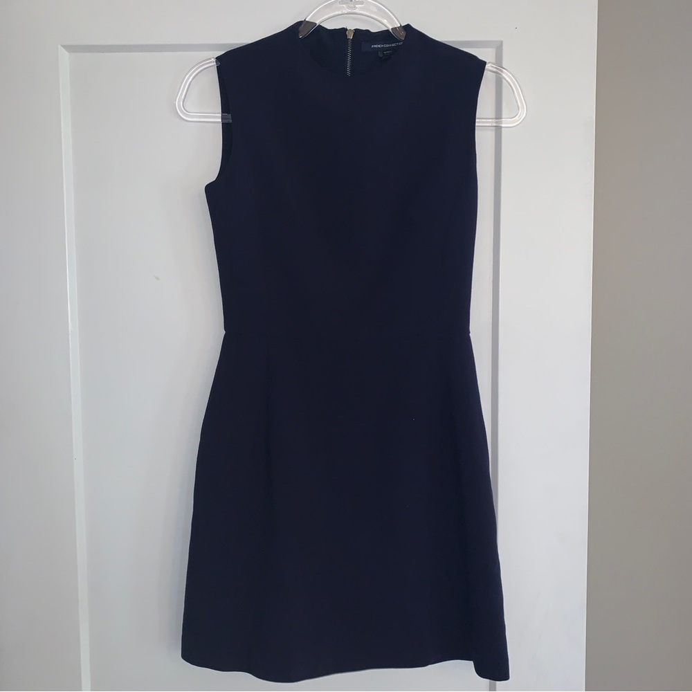 French Connection Navy Blue Dress Sz 4